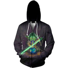 Load image into Gallery viewer, Star Wars Yoda Hoodie