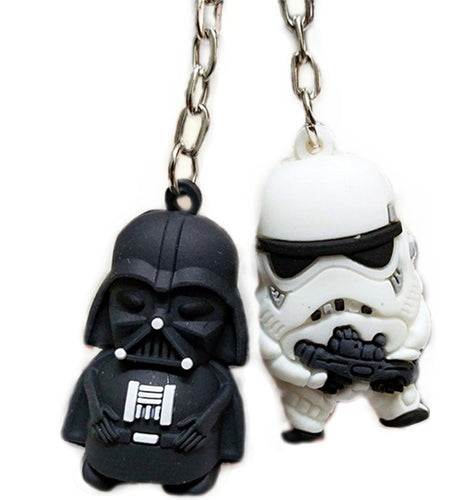Darth Vader and Soldier Keychain
