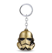 Load image into Gallery viewer, Darth Vader Soldiers Mask Alloy Keychain