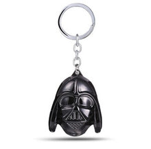 Load image into Gallery viewer, Darth Vader Soldiers Mask Alloy Keychain