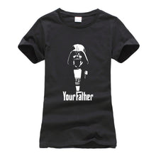 Load image into Gallery viewer, Darth Vader White T-Shirt