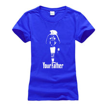 Load image into Gallery viewer, Darth Vader White T-Shirt