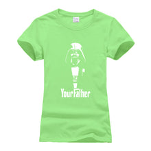 Load image into Gallery viewer, Darth Vader White T-Shirt