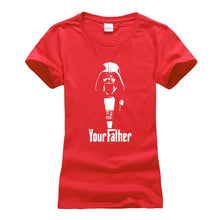 Load image into Gallery viewer, Darth Vader White T-Shirt