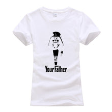 Load image into Gallery viewer, Darth Vader White T-Shirt