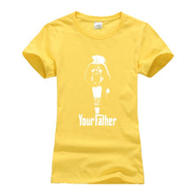Load image into Gallery viewer, Darth Vader White T-Shirt