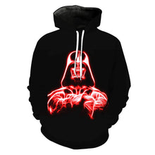 Load image into Gallery viewer, Black and Bright Hoodie Star Wars