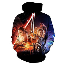 Load image into Gallery viewer, 2019 Star Wars Print Hoodies 3D Cool Design Sweatshirt