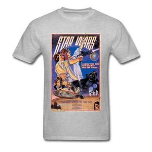 Star Wars Poster Printed T-Shirt