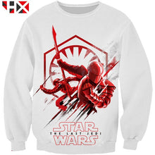 Load image into Gallery viewer, 2019 Star Wars White Hoodie