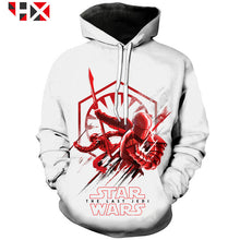 Load image into Gallery viewer, 2019 Star Wars White Hoodie
