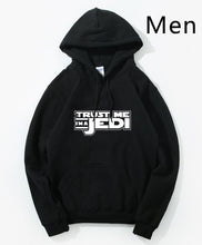 Load image into Gallery viewer, Trust Me I'm a Jedi White Hoodie Star Wars