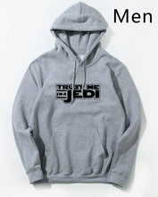 Load image into Gallery viewer, Trust Me I&#39;m a Jedi White Hoodie Star Wars